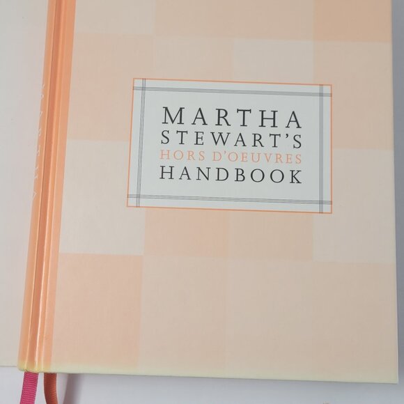 Cookbook Martha Stewart's Hors d'Oeuvres Handbook Martha Stewart & Susan Spungen - Picture 4 of 6